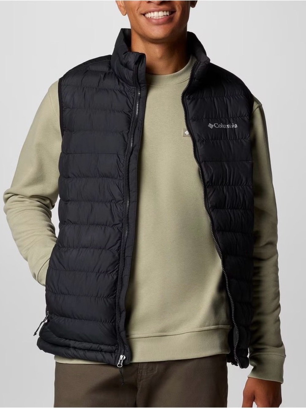 Columbia Omni-heat black men’s vest size XL